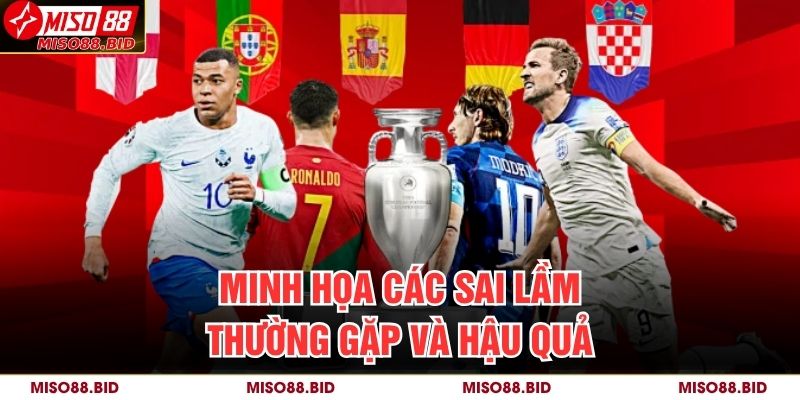 Kèo Chấp 1 Trái Miso88 – Phân Tích Và Chiến Thuật Áp Dụng 4 Minh họa các sai lầm thường gặp và hậu quả